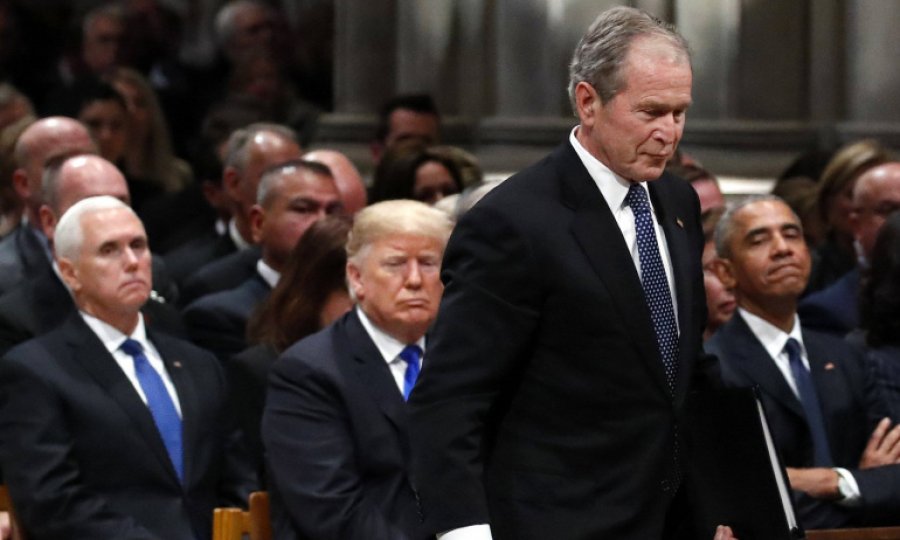 Ruslar, ABD eski başkanı Bush’u saatlerce işlettiler! 