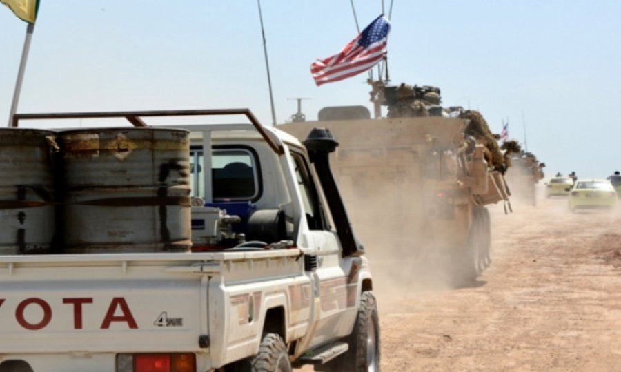 Amerika askeri teçhizatını taşıyan 100 Tır Suriye'ye ulaştı