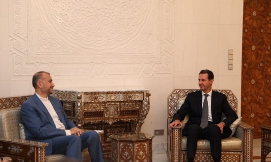 Emir Abdullahiyan Beşar Esad ile görüştü