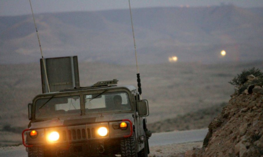 Amerikan zırhlı araçları İsrail'de