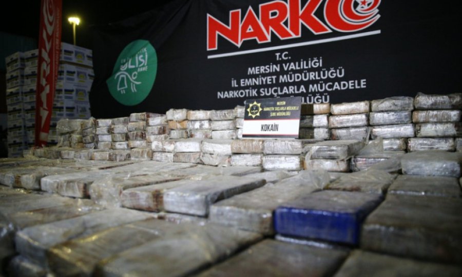 Mersin Limanı'nda 610 kilogram kokain bulundu