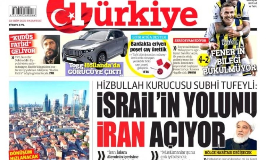 Türkiye'deki "Siyonist Medya" bildiğimiz gibi