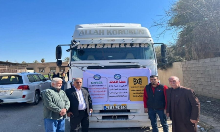 Haşdi Şabi’nin yardımları depremzedelere ulaştı