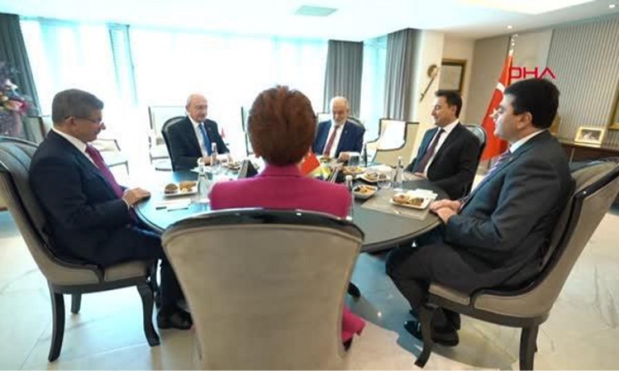 Altılı masa bugün 'aday'ı konuşacak