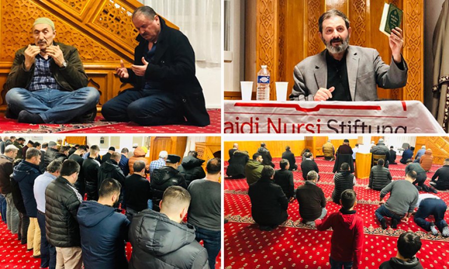 Berat Kandili Basel'de Dualarla ihya edildi 