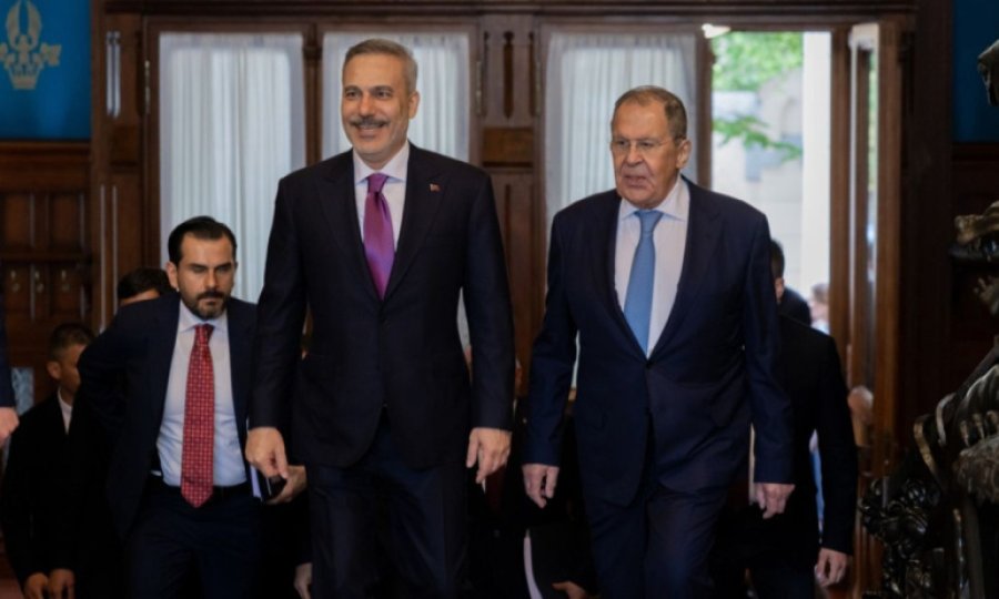Fidan'dan Lavrov ile basın toplantısı: 'İsrail anlaşmayı sabote edebilir'