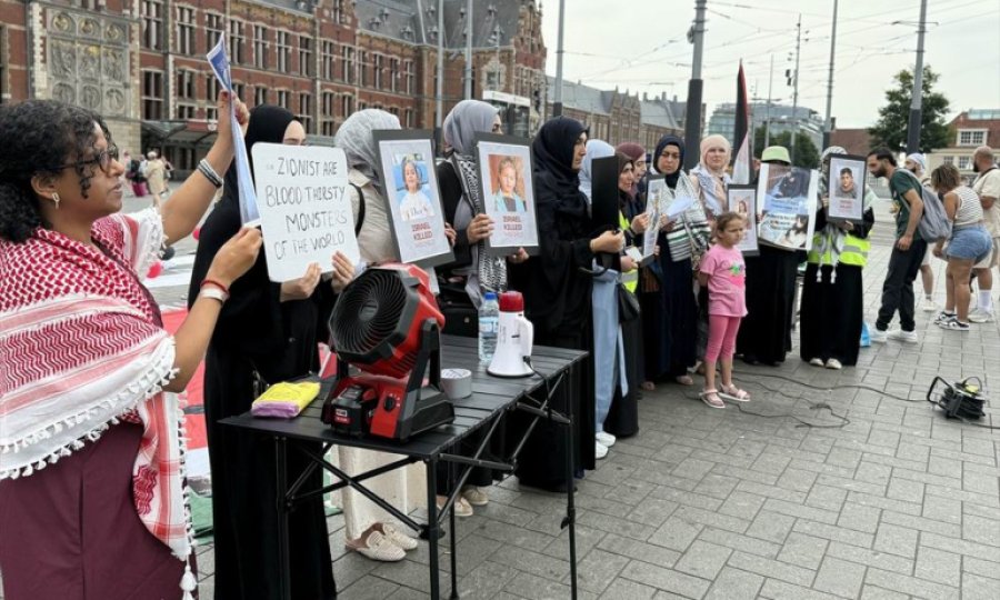 Hollanda ve İsveç'te İsrail'in Gazze'ye saldırıları protesto edildi